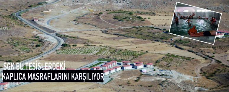 Sgk, Bu Tesislerdeki Kaplıca Masrafını Karşılıyor