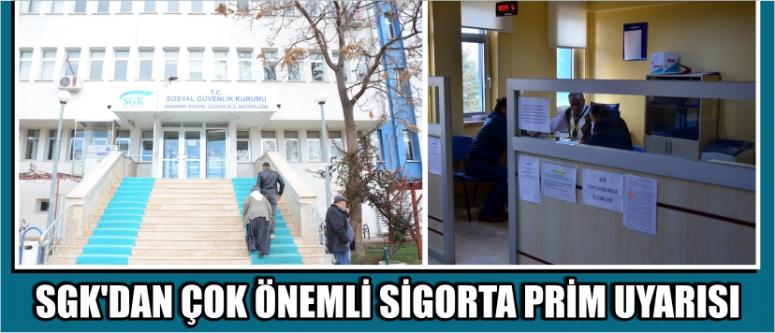Sgk’dan Çok Önemli Sigorta Prim Uyarısı