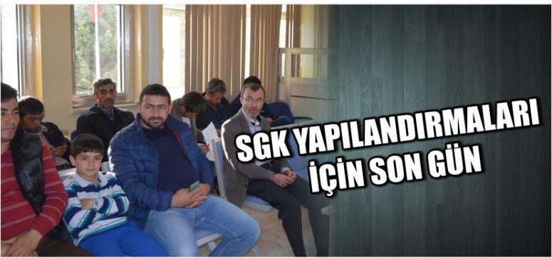 Sgk Yapılandırmaları İçin Son Gün