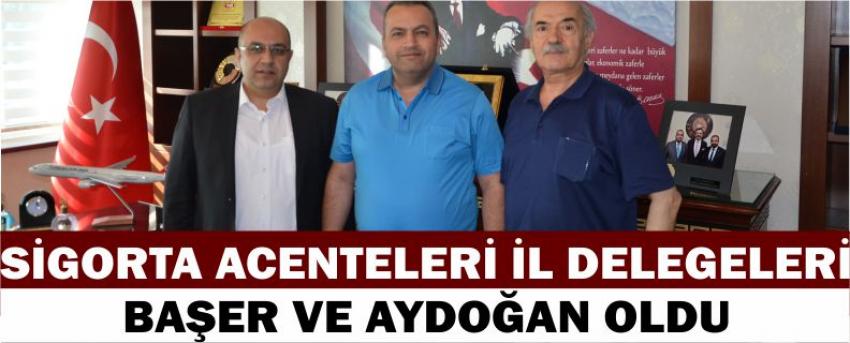 Sigorta Acenteleri İl Delegeleri Başer Ve Aydoğan Oldu