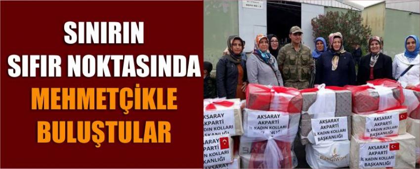 Sınırın Sıfır Noktasında Mehmetçikle Buluştular