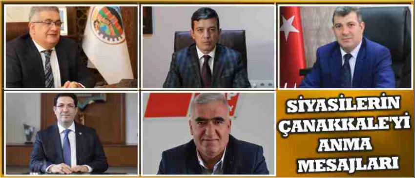 Siyasilerin Çanakkale’yi Anma Mesajları