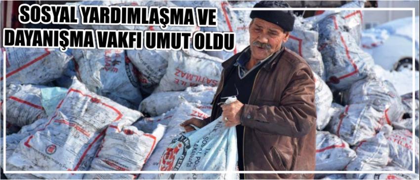 Sosyal Yardımlaşma Ve Dayanışma Vakfı Umut Oldu