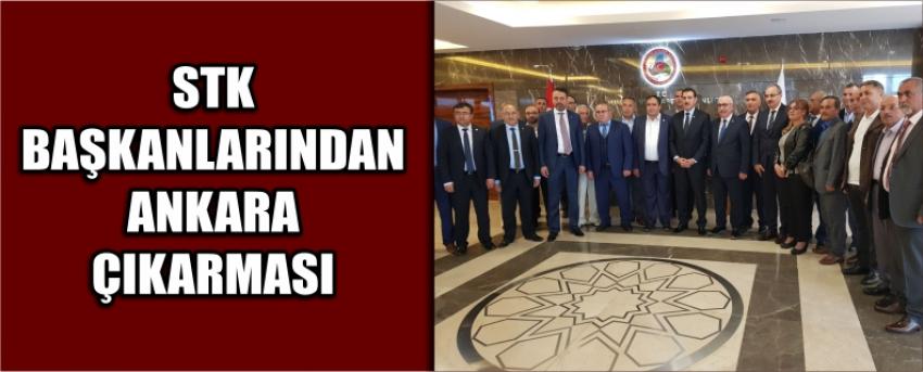 Stk Başkanlarından Ankara Çıkarması