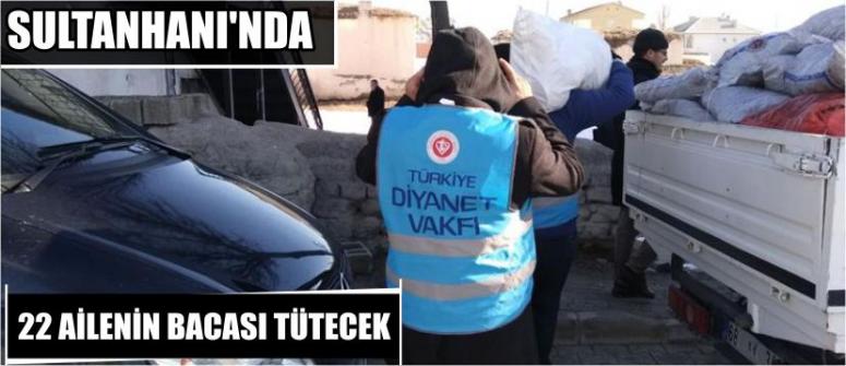 Sultanhanı’nda 22 Ailenin Bacası Tütecek
