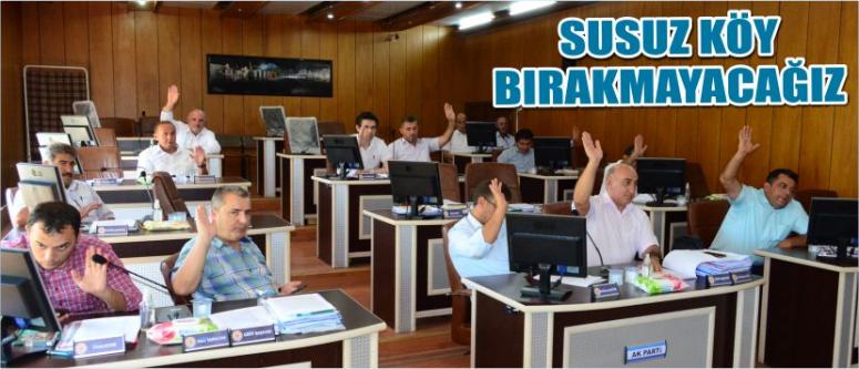 “Susuz Köy Bırakmayacağız”
