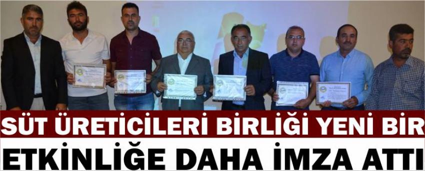 Süt Üreticileri Birliği Yeni Bir Etkinliğe Daha İmza Attı
