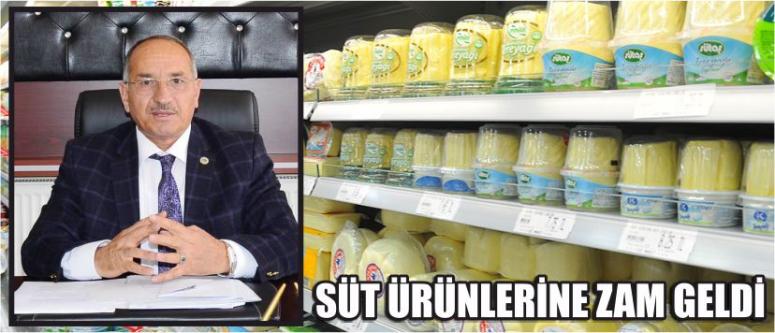Süt Ürünlerine Zam Geldi