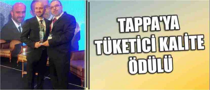 Tappa’ya Tüketici Kalite Ödülü