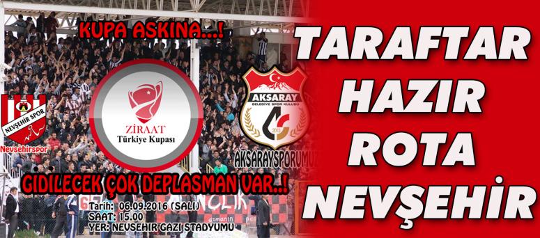 Taraftar Hazır Rota Nevşehir