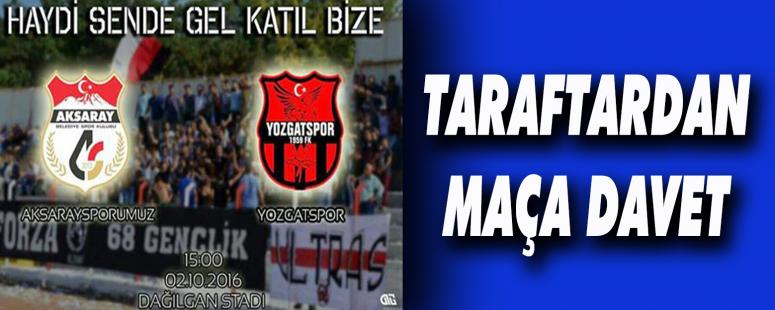 Taraftardan Maça Davet