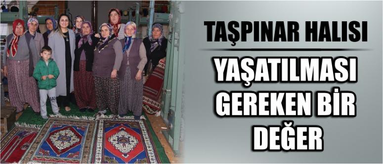 Taşpınar Halısı Yaşatılması Gereken Bir Değer