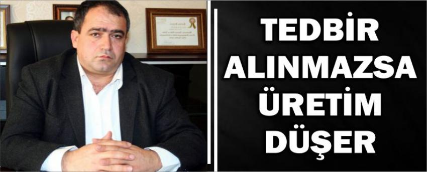 Tedbir Alınmazsa Üretim Düşer