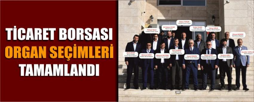 Ticaret Borsası Organ Seçimleri Tamamlandı