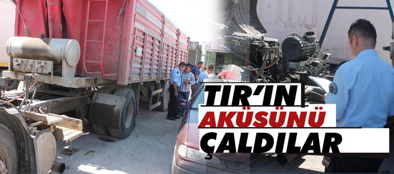 Tır’ın Aküsünü Çaldılar