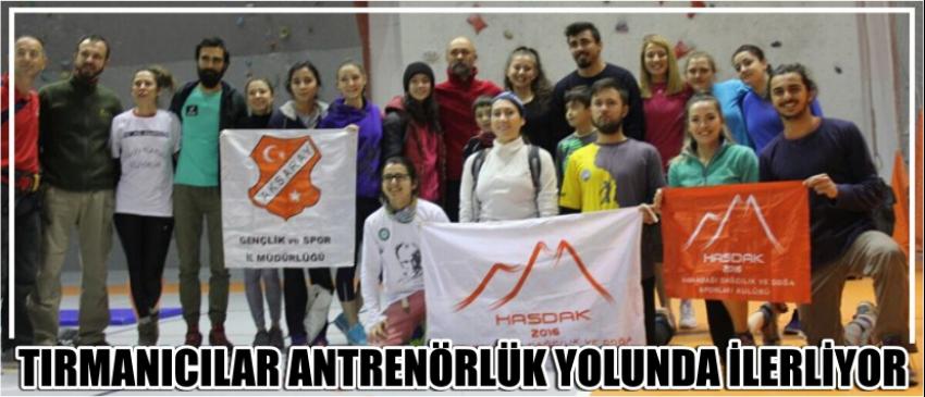 Tırmanıcılar Antrenörlük Yolunda İlerliyor