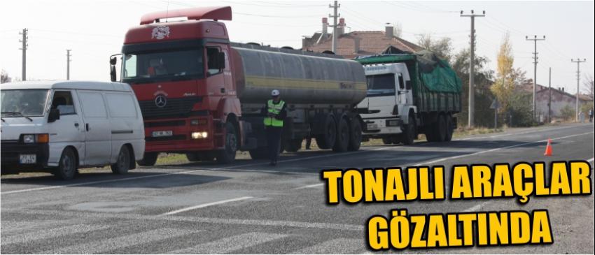 Tonajlı Araçlar Gözaltında
