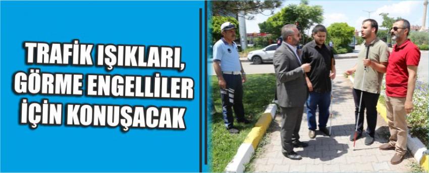 Trafik Işıkları, Görme Engelliler İçin Konuşacak