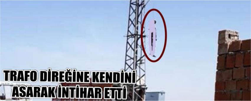 Trafo Direğine Kendini Asarak İntihar Etti