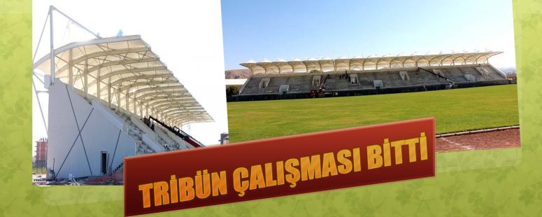 Tribün Çalışması Bitti