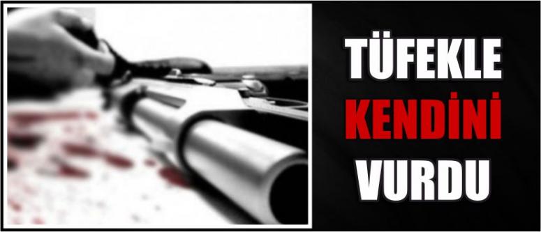 Tüfekle Kendini Vurdu