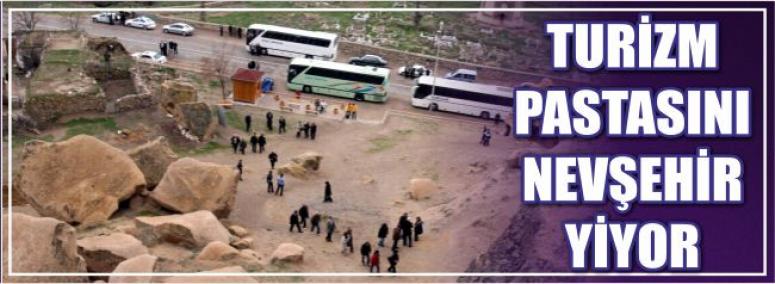 Turizm Pastasını Nevşehir Yiyor 
