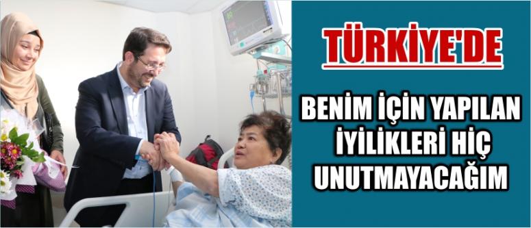  “Türk halkı kalbimde kaldı”