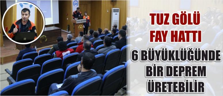 "Afet Müdahale Planı" Masabaşı Tatbikatı Yapıldı