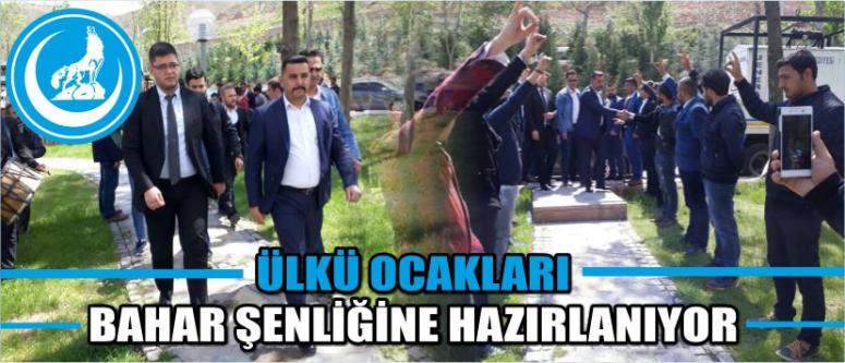 Ülkü Ocakları Bahar Şenliğine Hazırlanıyor