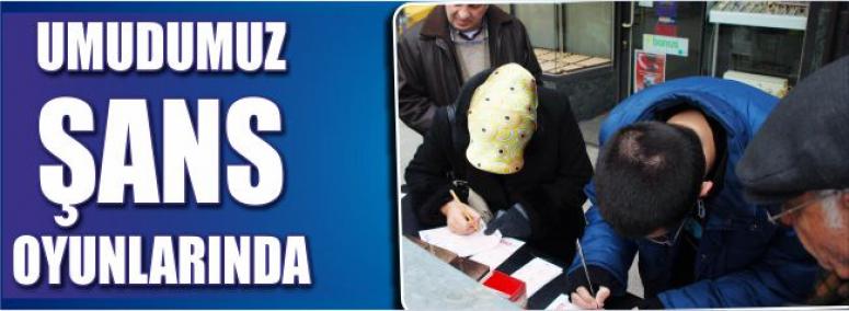 Umudumuz Şans Oyunlarında 