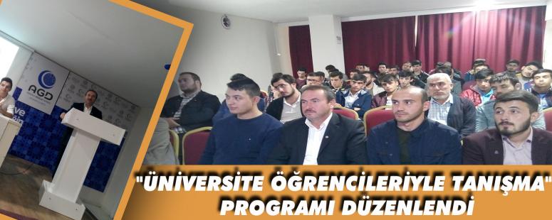 "Üniversite Öğrencileriyle Tanışma" Programı Düzenlendi