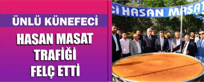 Ünlü Künefeci Hasan Masat Trafiği Felç Etti