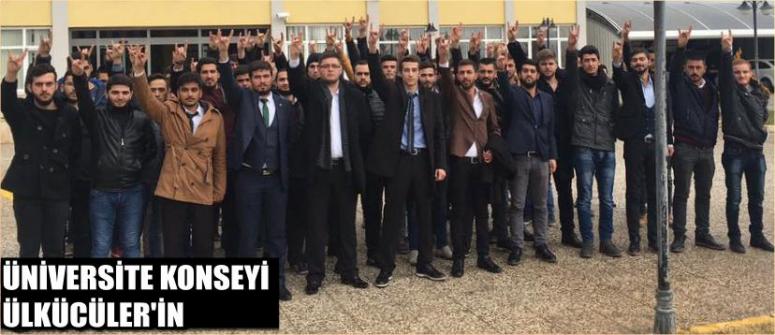 Üniversite Konseyi Ülkücüler’in