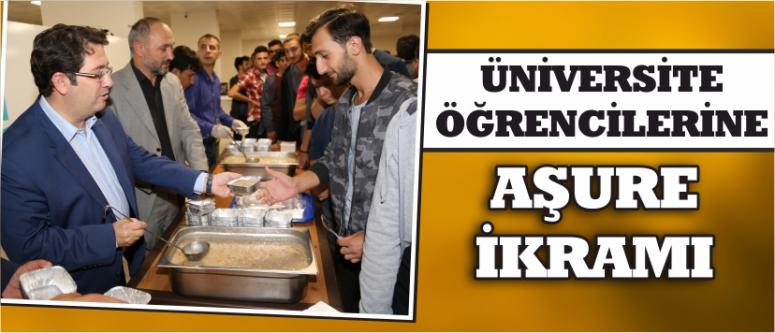 Üniversite Öğrencilerine Aşure İkramı