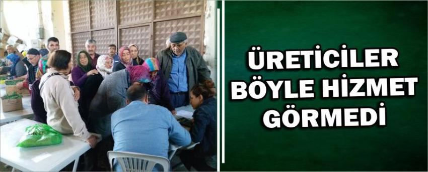 Üreticiler Böyle Hizmet Görmedi 