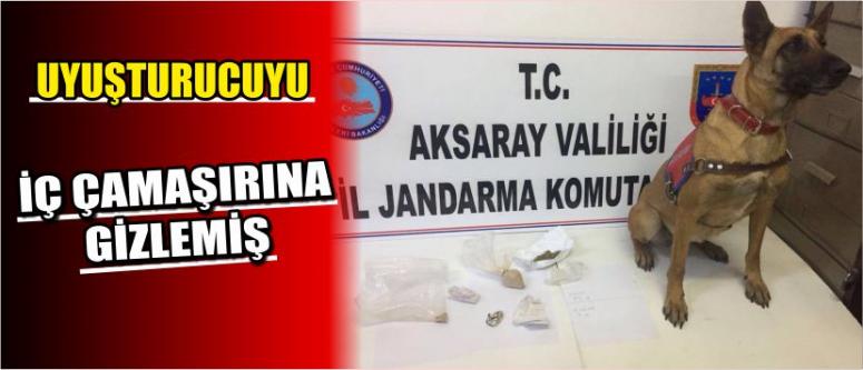 Uyuşturucuyu İç Çamaşırına Gizlemiş
