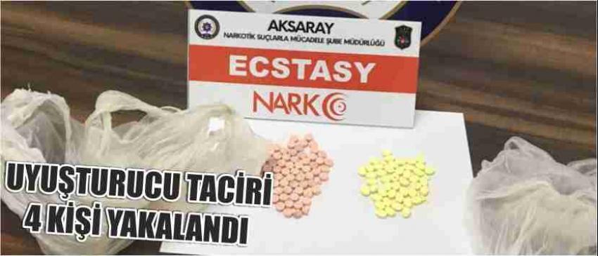 Uyuşturucu Taciri 4 Kişi Yakalandı