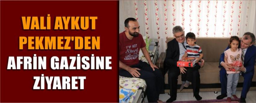 Vali Aykut Pekmez’den Afrin Gazisine Ziyaret