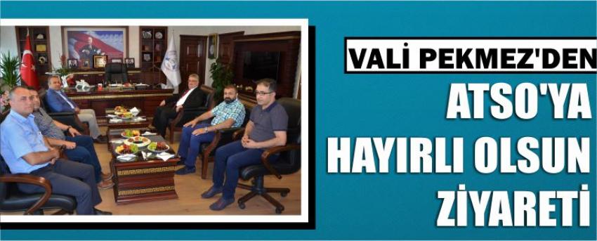  Vali Aykut Pekmez’den Atso’ya Hayırlı Olsun Ziyareti