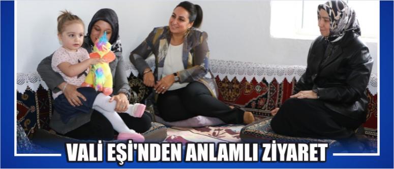 Vali Eşi’nden Anlamlı Ziyaret