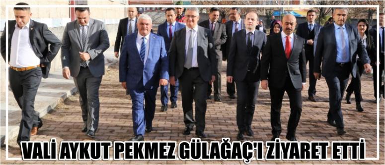 Vali Aykut Pekmez Gülağaç'ı Ziyaret Etti