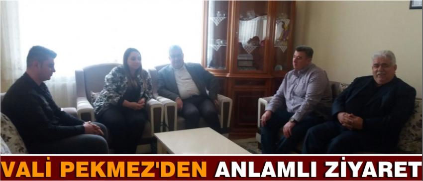 Vali Pekmez’den Anlamlı Ziyaret