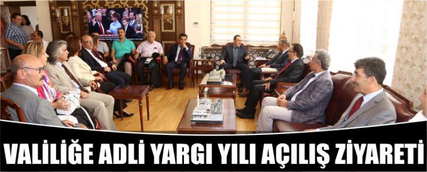 Valiliğe Adli Yargı Yılı Açılış Ziyareti