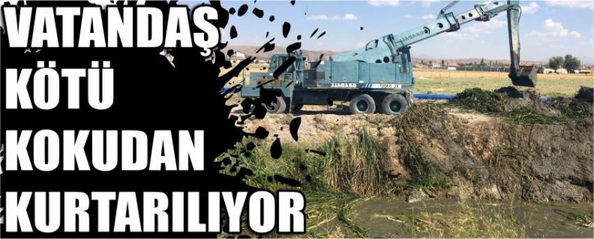 Vatandaş Kötü Kokudan Kurtarılıyor