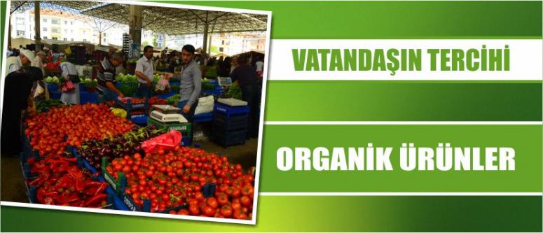 Vatandaşın Tercihi Organik Ürünler