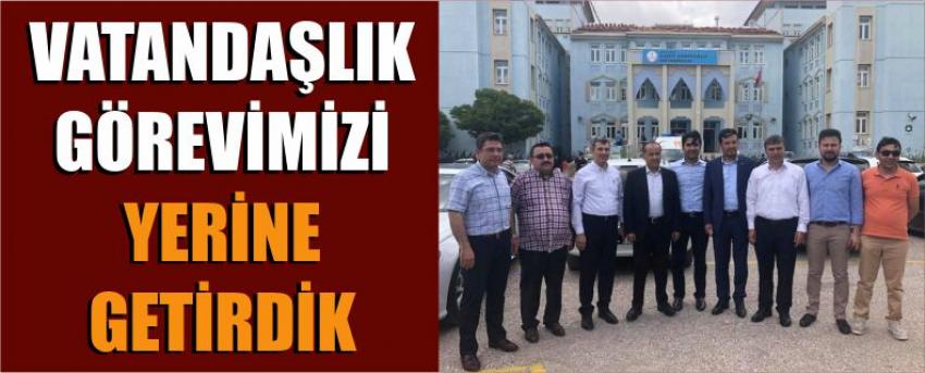 Vatandaşlık Görevimizi Yerine Getirdik