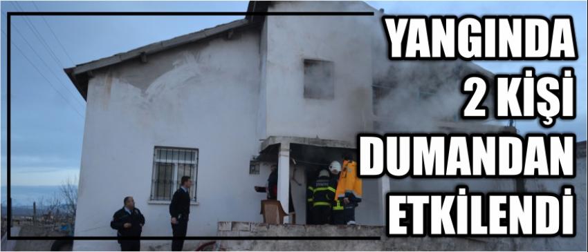  Yangında 2 Kişi Dumandan Etkilendi