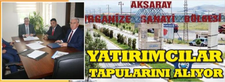 Yatırımcılar Tapularını Alıyor