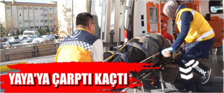 Yaya’ya Çarptı Kaçtı