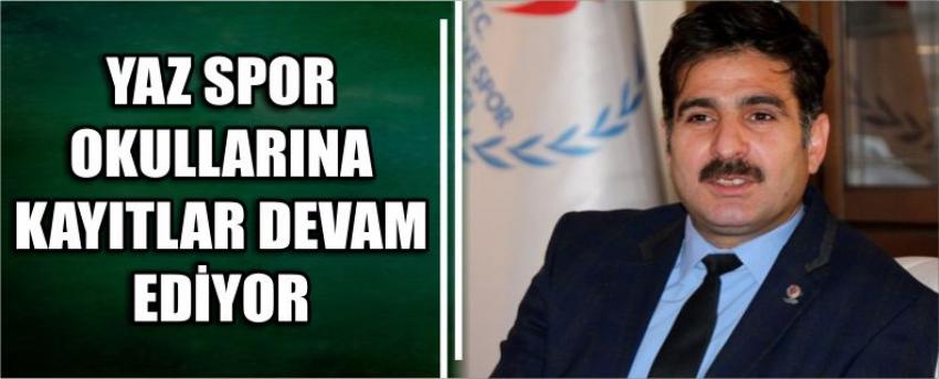 Yaz Spor Okullarına Kayıtlar Devam Ediyor